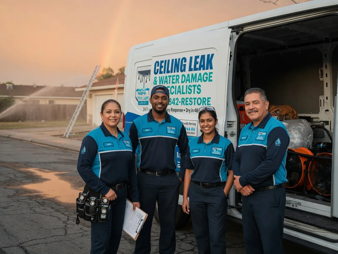 Ceiling Leak Cleanup company in Shoshoni, WY
